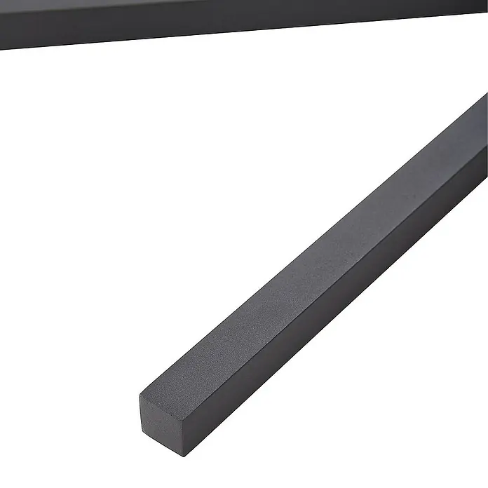 Lucande Deckenleuchte Tjado - L x B x H: 70 x 70 x 6,5 cm, schwarz, schwarz