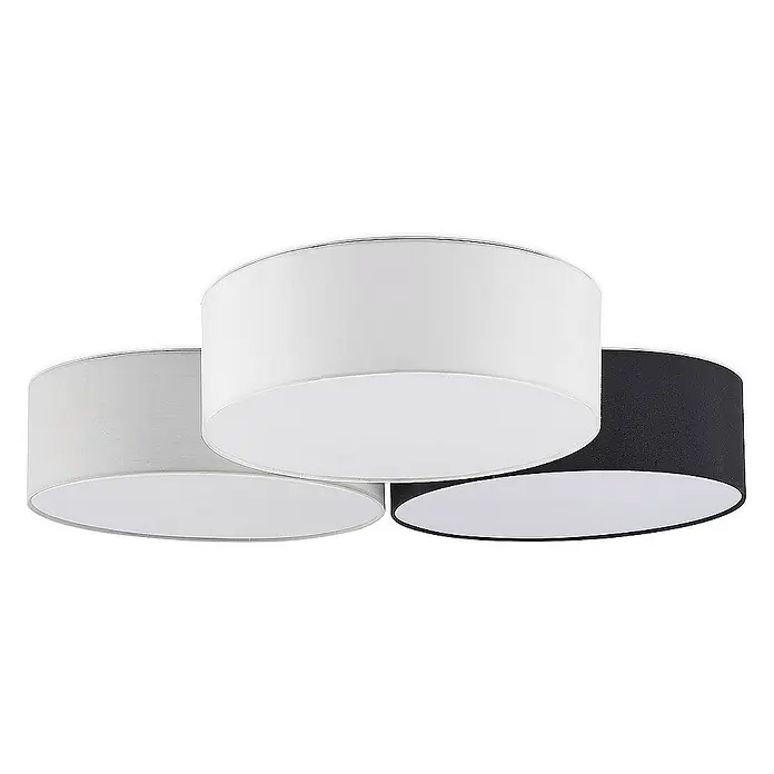 Lindby Deckenleuchte Janita - L x B x H: 64,5 x 64,5 x 14 cm, schwarz