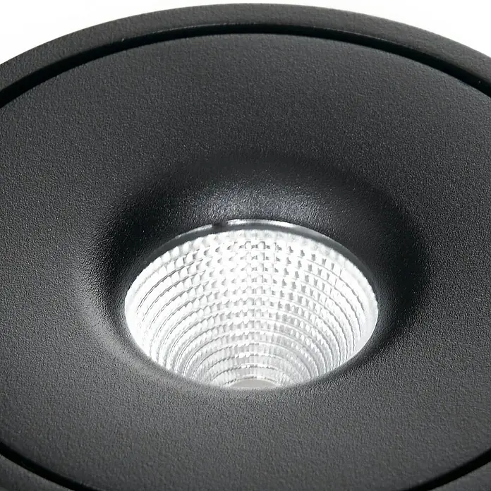 Arcchio Deckenleuchte Rotari - schwarz, schwarz