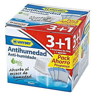 Humydry Pack deshumidificador Basic (3 ud.)