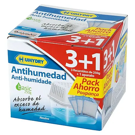 Humydry  Pack deshumidificador Basic