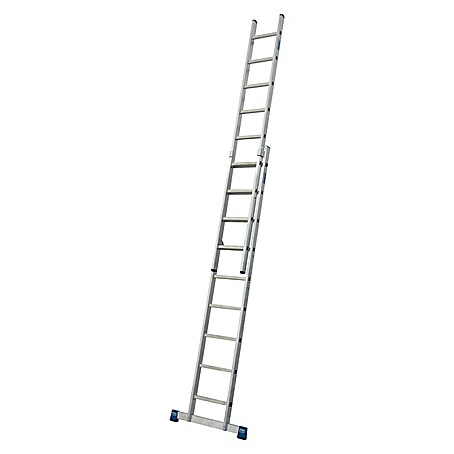 Krause Stabilo Schiebeleiter (Anzahl Tritte: 18 Stk., Arbeitshöhe: 5,25 m, Aluminium)