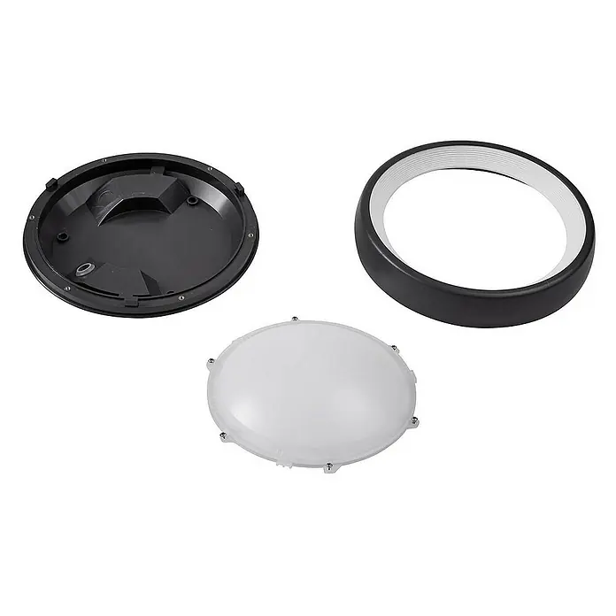 Lindby Außenwand- & Deckenleuchte Niniel - schwarz, IP65