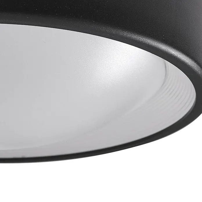 Lindby Außenwand- & Deckenleuchte Niniel - schwarz, IP65