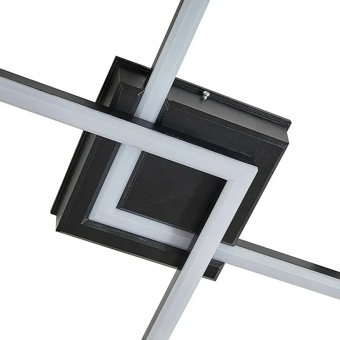 Lindby Außenwand- & Deckenleuchte Finian - schwarz, IP54