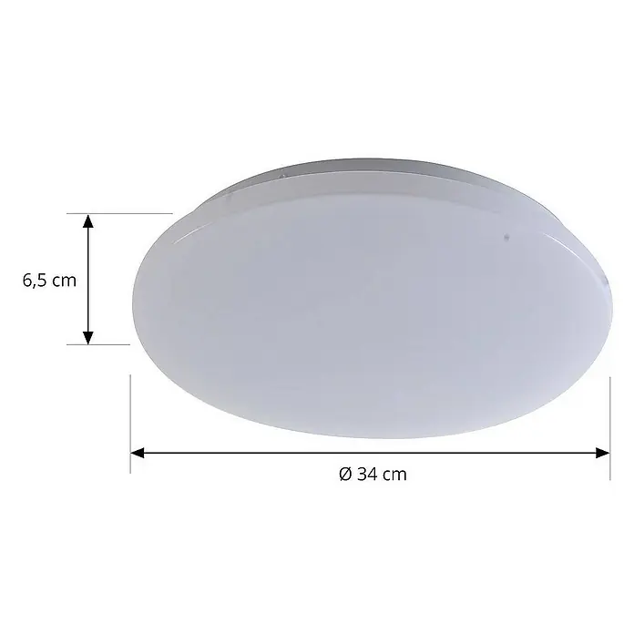 Lindby Außenwand- & Deckenleuchte Kirkola - weiß / opal, weiß / opal, IP44