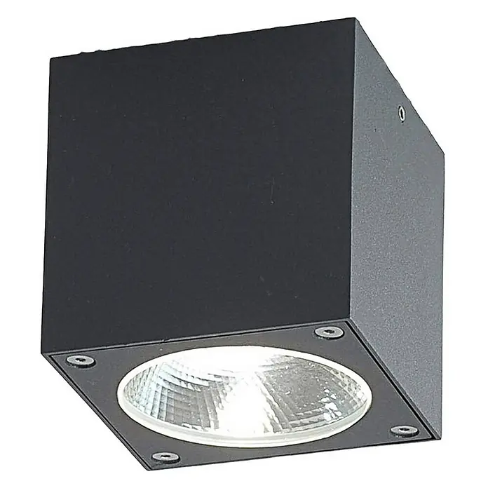 Lucande Außenwand- & Deckenleuchte Cordy - schwarz, schwarz, IP54