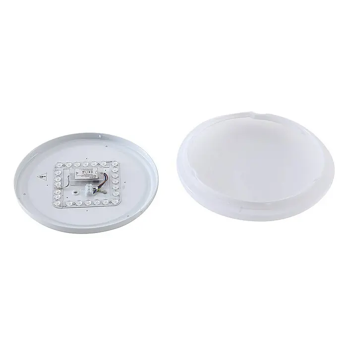 Lindby Außenwand- & Deckenleuchte Kirkola - weiß / opal, weiß / opal, IP44