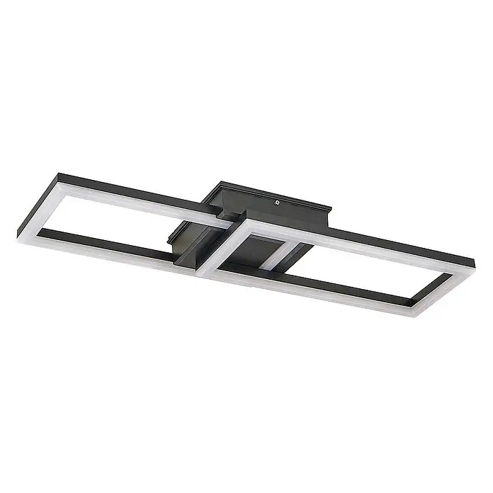 Lindby Außenwand- & Deckenleuchte Finian - schwarz, IP54