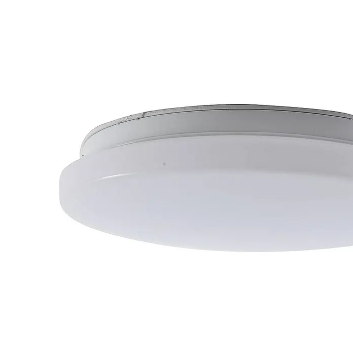 Lindby Außenwand- & Deckenleuchte Kirkola - weiß / opal, weiß / opal, IP44