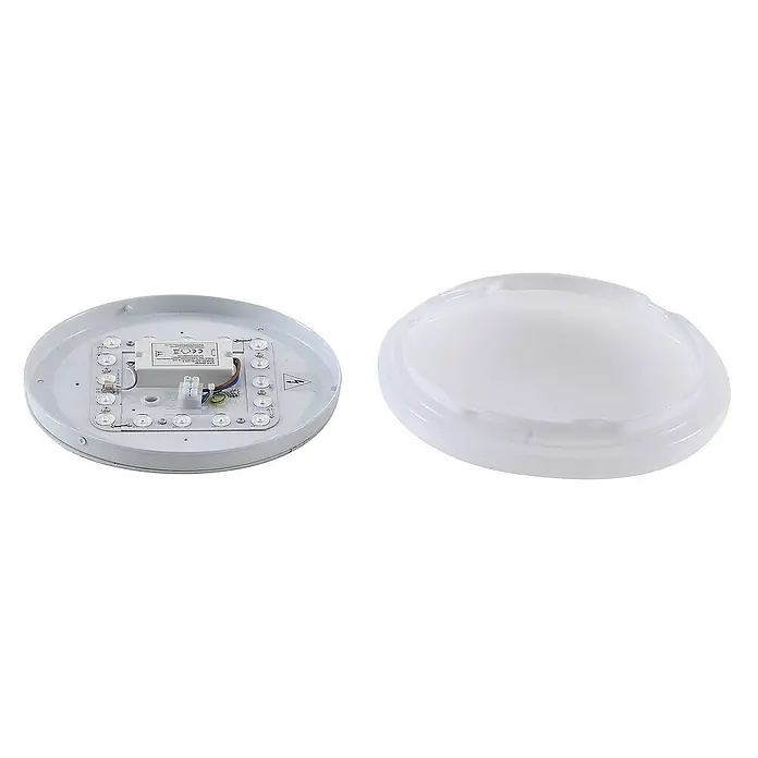 Lindby Außenwand- & Deckenleuchte Kirkola - weiß / opal, weiß / opal, IP44