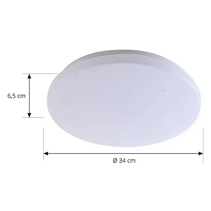 Lindby Außenwand- & Deckenleuchte Kirkola - weiß / opal, weiß / opal, IP44