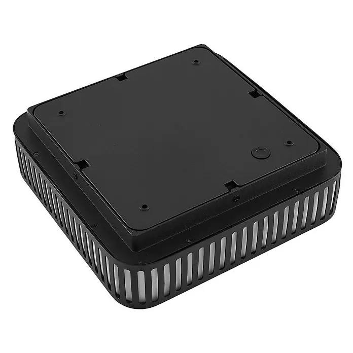 Lindby Außenwand- & Deckenleuchte Lurinda - L x B x H: 26 x 26 x 8 cm, schwarz, IP44