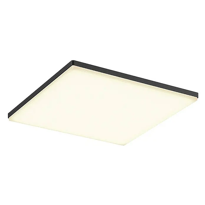 Lucande Außenwand- & Deckenleuchte Henni - alu / grau / zink, IP65