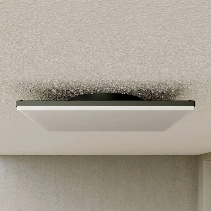 Lucande Außenwand- & Deckenleuchte Henni - alu / grau / zink, IP65