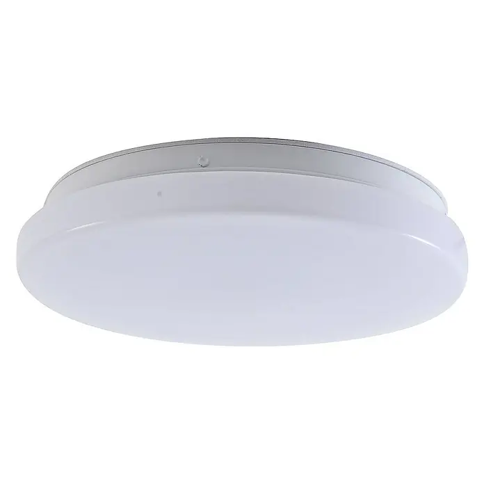 Lindby Außenwand- & Deckenleuchte Kirkola - L x B x H: 26 x 26 x 5,5 cm, weiß / opal, weiß / opal, IP44