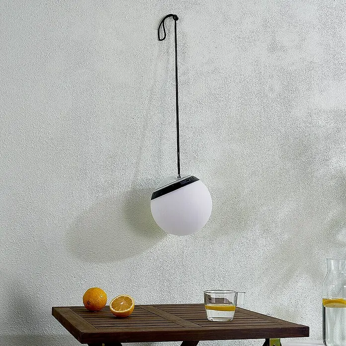 Lindby Außenwand- & Deckenleuchte Eleia - weiß / opal, IP44