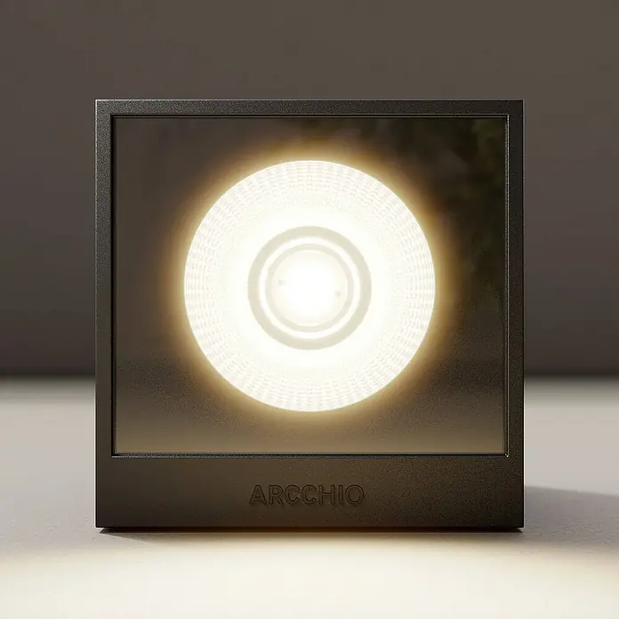 Arcchio Außenwandleuchte Tassnim - schwarz, schwarz, IP65