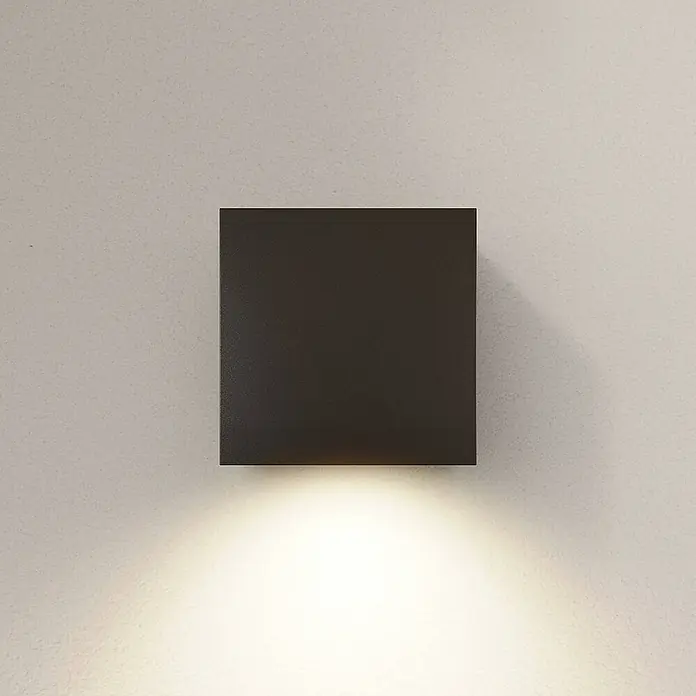 Arcchio Außenwandleuchte Tassnim - schwarz, schwarz, IP65