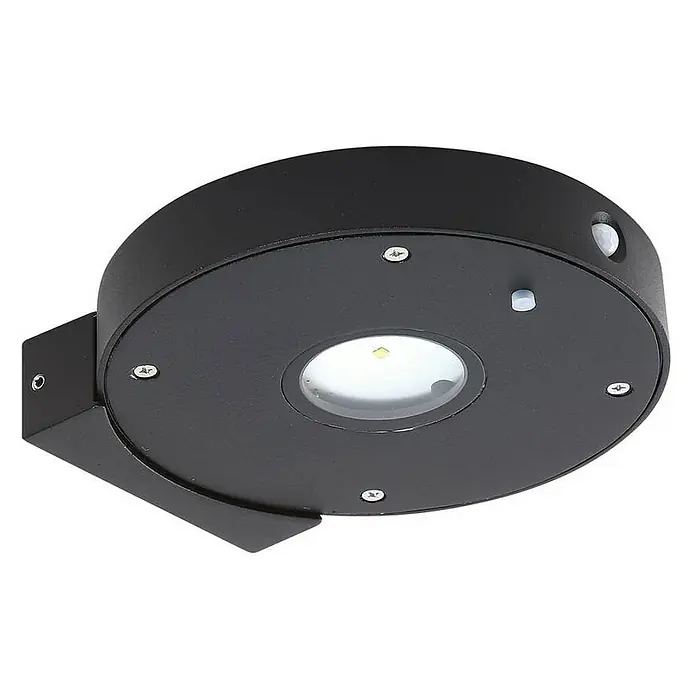 Lucande Außenwandleuchte Tavon - schwarz, schwarz, IP54