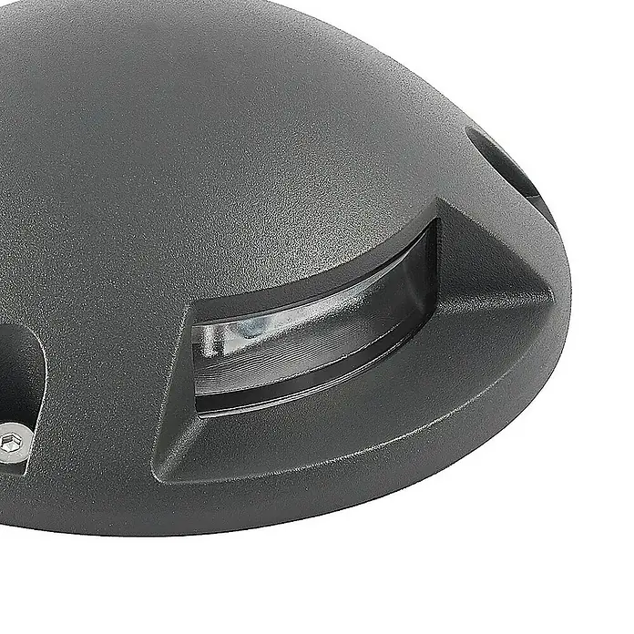 Lindby Außenwandleuchte Huban - 15 x 15 x 5,3 cm, schwarz, IP67