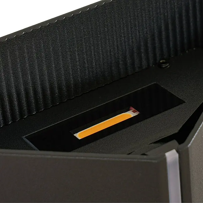 Lindby Außenwandleuchte Anlira - schwarz, IP65