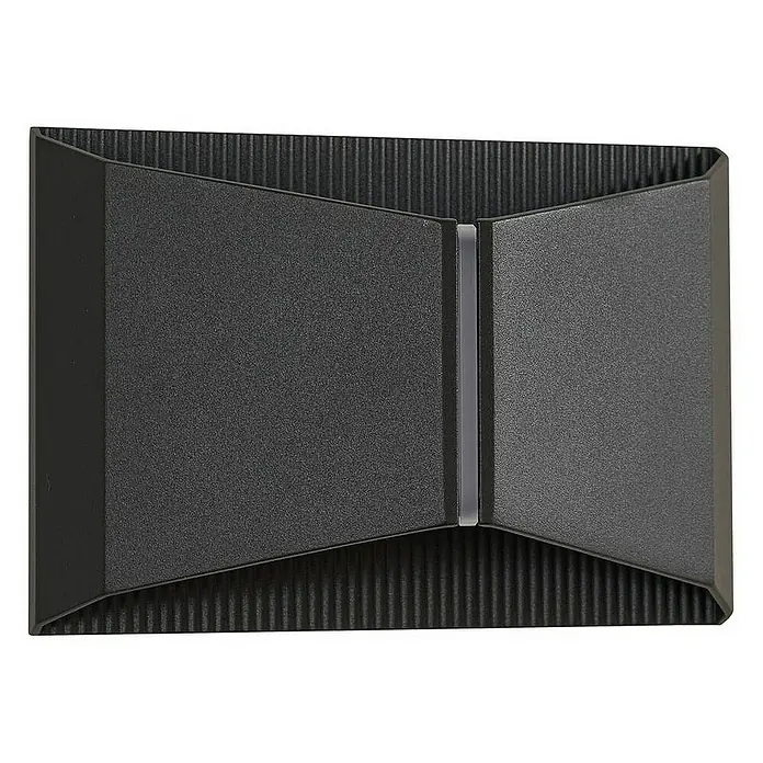 Lindby Außenwandleuchte Anlira - schwarz, IP65