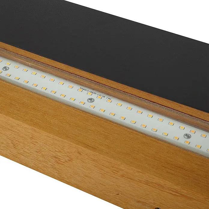 Lindby Außenwandleuchte Lenore - schwarz, IP44