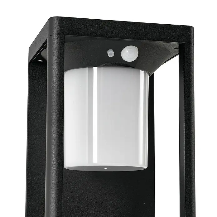 Lucande Außenwandleuchte Tilena - 16,2 x 14,5 x 24 cm, schwarz, IP54