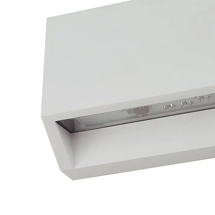 Lindby Außenwandleuchte Appeso - weiß / opal, IP65