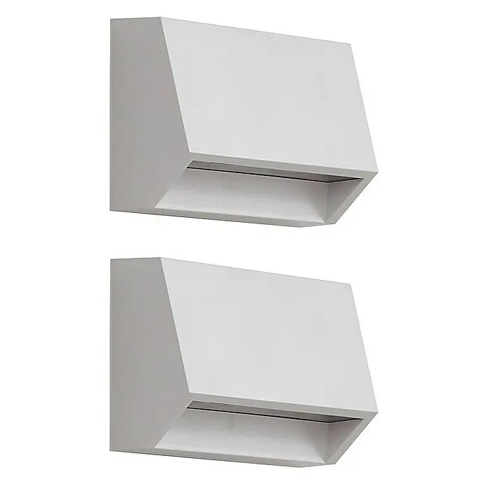 Lindby Außenwandleuchte Appeso - weiß / opal, IP65