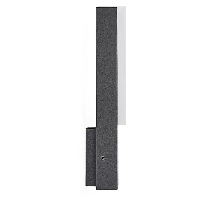 Lucande Außenwandleuchte Virgalia - schwarz, IP65