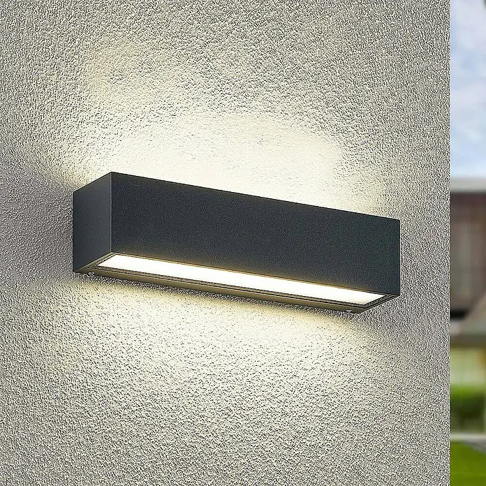 Arcchio Außenwandleuchte Lengo - schwarz, IP65