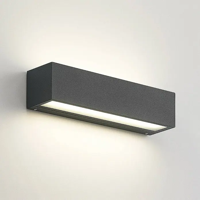 Arcchio Außenwandleuchte Lengo - schwarz, IP65