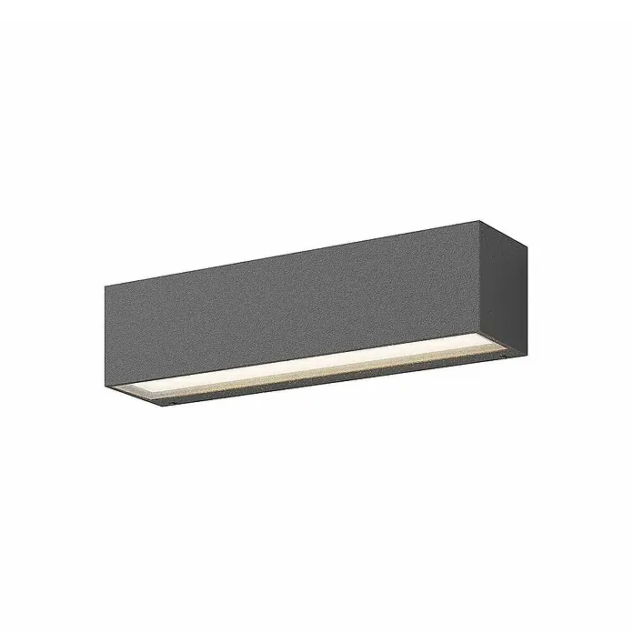 Lucande Außenwandleuchte Lengo - schwarz, schwarz, IP65