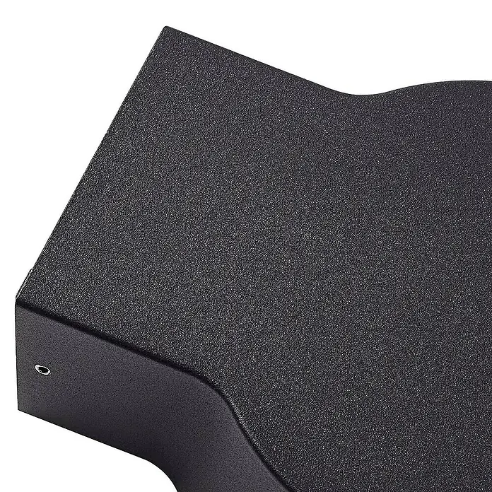 Lindby Außenwandleuchte Jesiba - alu / grau / zink, alu / grau / zink, IP54