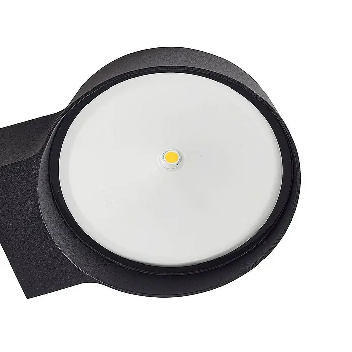 Lindby Außenwandleuchte Jesiba - alu / grau / zink, alu / grau / zink, IP54