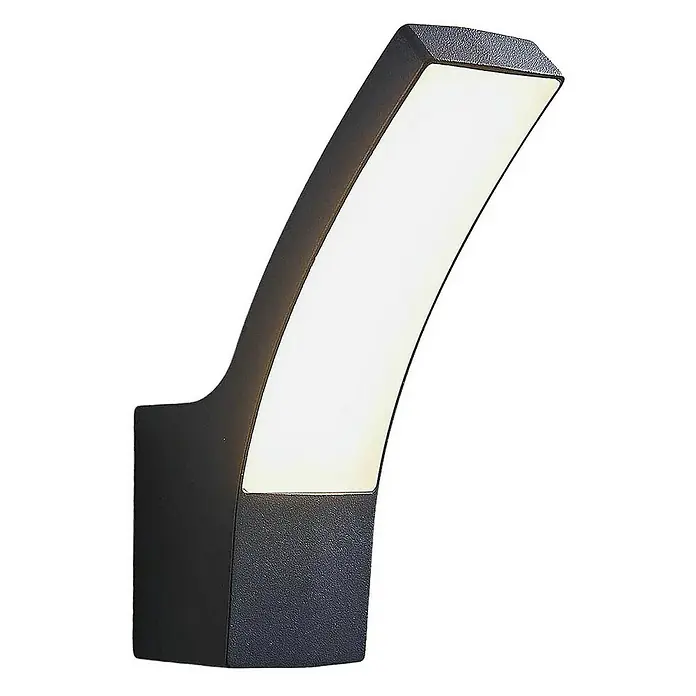 Lindby Außenwandleuchte Ilvita - schwarz, IP54