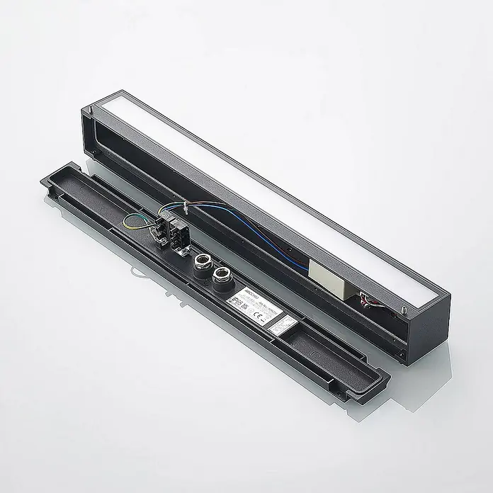 Arcchio Außenwandleuchte Lengo - schwarz, IP65