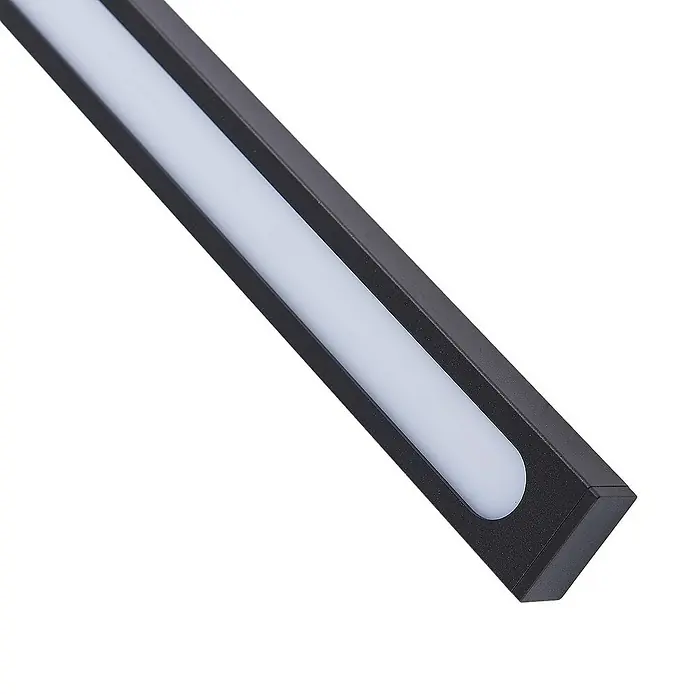 Lindby Außenwandleuchte Sakari - schwarz, schwarz, IP54