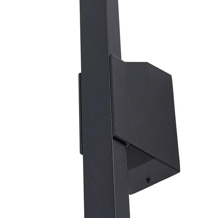 Lindby Außenwandleuchte Sakari - schwarz, schwarz, IP54