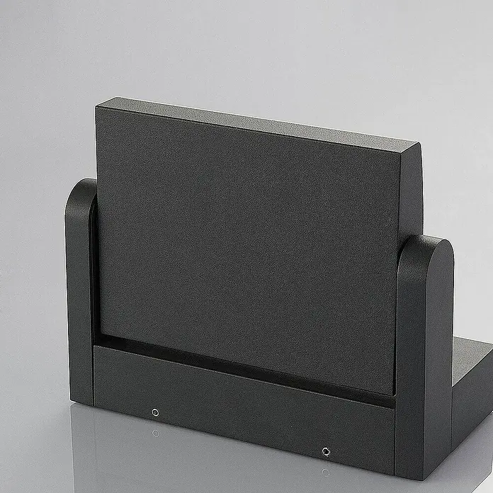 Lindby Außenwandleuchte Sherin - schwarz, IP54