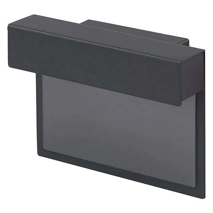 Lindby Außenwandleuchte Antal - schwarz, IP44