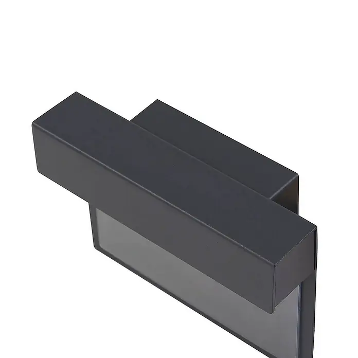 Lindby Außenwandleuchte Antal - schwarz, IP44