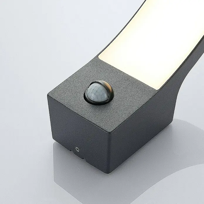 Lindby Außenwandleuchte Ilvita - schwarz, IP54