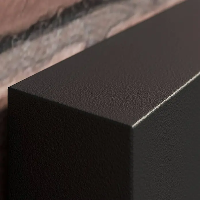Lucande Außenwandleuchte Elvira - 3,3 x 19 x 5 cm, schwarz, schwarz, IP65