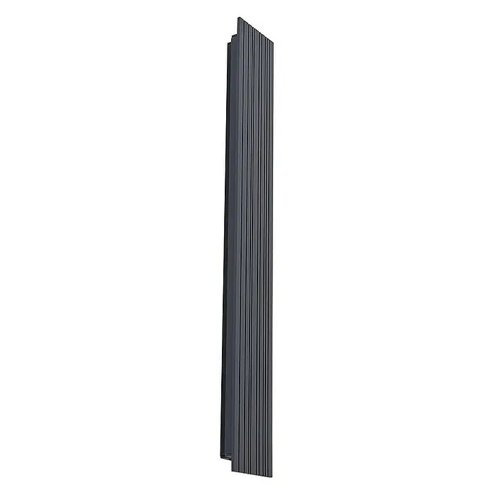 Lucande Außenwandleuchte Melira - schwarz, schwarz, IP65