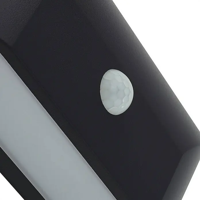 Lindby Außenwandleuchte Siana - 5,8 x 22 x 11,3 cm, schwarz, IP65