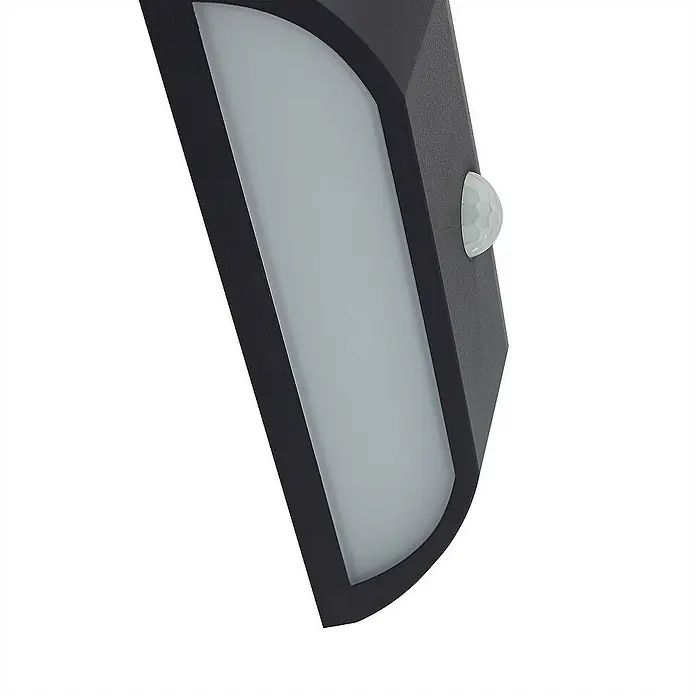 Lindby Außenwandleuchte Siana - 5,8 x 22 x 11,3 cm, schwarz, IP65