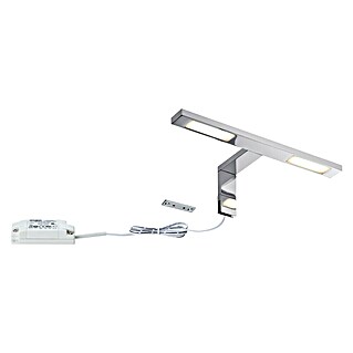 Paulmann Galeria LED svjetiljka za ogledala Double Hook (6,4 W, D x Š x V: 30 x 11 x 8 cm, Topla bijela)